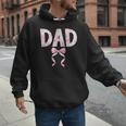 Dad Birthday Squad Matching Coquette Bow Family Party Men Hoodie