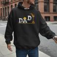 Dad Construction Excavator Family Matching Bday Party Men Hoodie