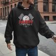 Dad Daddy Pit Crew Race Car Birthday Racing Party Men Hoodie