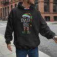 The Dad Elf Shirt Matching Family Dad Christmas Elf Men Hoodie