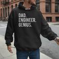 Dad Engineer Genius Cute Engineering Father Men Hoodie