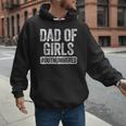 Dad Of Girls Outnumbered Shirt Men Daddy Fathers Day Men Hoodie
