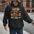 Dad Little Cutie Baby Shower Orange 1st Birthday Party Men Hoodie