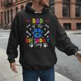 Dad And Mom Of The Birthday Boy Dog Paw Family Matching Men Hoodie