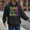 Dad Of The Slime Queen Birthday Family Matching Party Men Hoodie