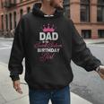 Dad Of The Sweet Sixteen Birthday Girl 16th Pink Crown Men Hoodie