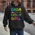 Dada Of The Birthday Girl Retro 80's Party Shirt Men Hoodie