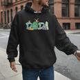 Dada Farm Animal Birthday Family Matching Party Dad Father Men Hoodie