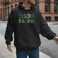 Dada Saurus Dad Dinosaur Three Rex Birthday Boy Girl Family Men Hoodie