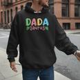 Dada Saurus Kids Dinosaur Birthday Party Family Matching Men Hoodie
