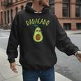 Dadacado Cute Daddy Avocado Pregnant Dad Father Day Men Hoodie