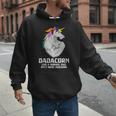 Dadacorn Muscle Dad Unicorn Fathers Day Men Hoodie