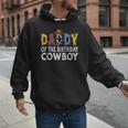 Daddy 1st Birthday Cowboy Western Daddy Birthday Boy Men Hoodie Daddy 1st Birthday Cowboy Western Daddy Birthday Boy Men Hoodie