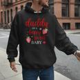 Daddy Of A Berry Sweet One Strawberry Baby First Birthday Men Hoodie