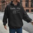 Daddy And Me Best Dad Ever Fist Bump Father's Day Small Men Hoodie Daddy And Me Best Dad Ever Fist Bump Father's Day Small Men Hoodie