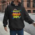 Daddy Of The Birthday Astronaut Boy Outer Space Theme Party Men Hoodie