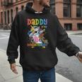 Daddy Of The Birthday Princess Girl Dabbing Unicorn Dad Men Hoodie