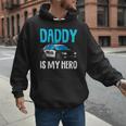 Daddy Is My Hero Police Toddler Police Officer Cop Boys Kids Men Hoodie