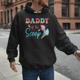 Daddy Of The Scoop Ice Cream Gender Reveal Baby Shower Men Hoodie