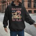 Daddy Of The Two Wild Zoo 2nd Birthday Safari Jungle Animal Men Hoodie