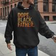 Dope Father African Pride Dad Papa Daddy Fathers Day Men Hoodie