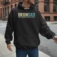 Drum Dad Like A Normal Dad But Cooler Shirt Music Dad Men Hoodie