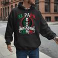 El Papa Mas Chingon Mexican Dad Husband Regalo Flag Men Hoodie