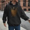 Faithful Warrior Man Of God Christian Men Knight Armor Dad Men Hoodie