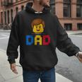 Family Dad Master Builder Building Bricks Blocks Fathers Day Men Hoodie