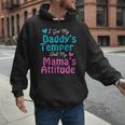 Family Tee I Got My Daddy's Temper And Mama's Attitude Men Hoodie