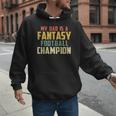 Fantasy Football Dad Champion Vintage Draft Party Men Hoodie