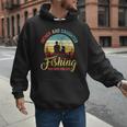 Father Daughter Fishing Partner For Life Retro Matching Dad Men Hoodie