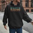 Fathers Dad Joke I'm Not Sleeping I'm Just Resting My Eyes Men Hoodie