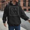 Father's Day For New Dad Him Papa Grandpa Dada Men Hoodie