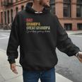 Fathers Day From Wife Son Kids Dad Grandpa Great Grandpa Men Hoodie