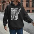 My Favorite Hunting Buddy Calls Me Dad Deer Animal Hunter Men Hoodie