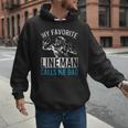 My Favorite Lineman Calls Me Dad American Football Lineman Men Hoodie My Favorite Lineman Calls Me Dad American Football Lineman Men Hoodie