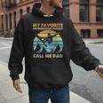 My Favorite Snowboarding Buddies Call Me Dad Snowboarder Men Hoodie