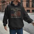 My Favorite Volleyball Player Calls Me Dad USA Flag Men Hoodie My Favorite Volleyball Player Calls Me Dad USA Flag Men Hoodie