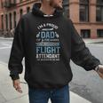 Flight Attendant Shirt For Dad Father Flight Attendant Men Hoodie