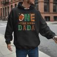 Football 1st Year One Down Dada Birthday For Dad Daddy Men Hoodie