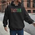 Football Dada 1st Birthday Men Hoodie