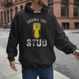 Found The Stud Dad Joke Handy Tools Stud Finder Men Hoodie