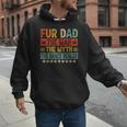 Fur Dad Man Myth Snack Dealer Paw Cat Dog Father's Day Men Hoodie