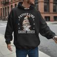 Grandpa Fathers Day Gnome For Men And Best Dad Pun Men Hoodie