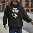 Great Pyrenees Pyr Minimalist Simple Dog Mom Dad Boys Girls Men Hoodie