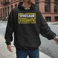 Halloween Adult Costume Dinosaur Security Dad Mom Men Hoodie