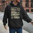 Hero Wears Dog Tags Combat Boots Proud Army Dad Father Men Hoodie