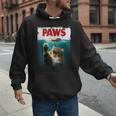 Humorous Paws Parody Cat Mouse For Cat Lover Cat Mom Cat Dad Men Hoodie