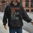 Husband Dad 30 Year Old Legend 30th Birthday Men Hoodie